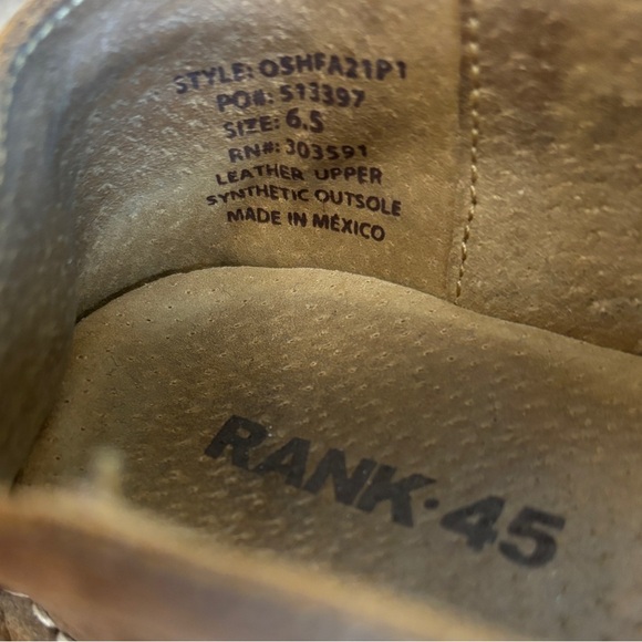 Rank 45 Sunflower Embroidered Tan Nubuck
Leather Moc Toe Slip-on Loafers Sz 6.5 - Picture 8 of 9